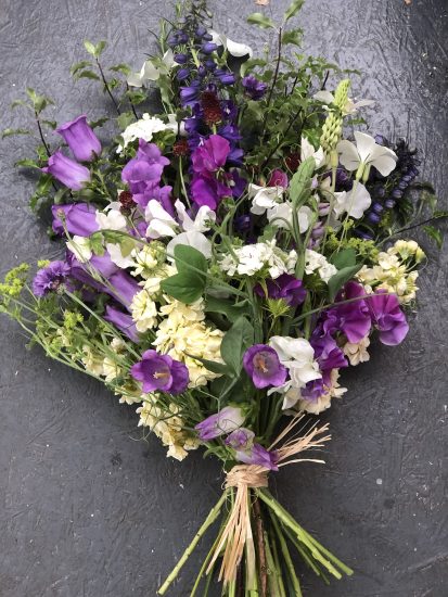 Natural tied funeral sheaf