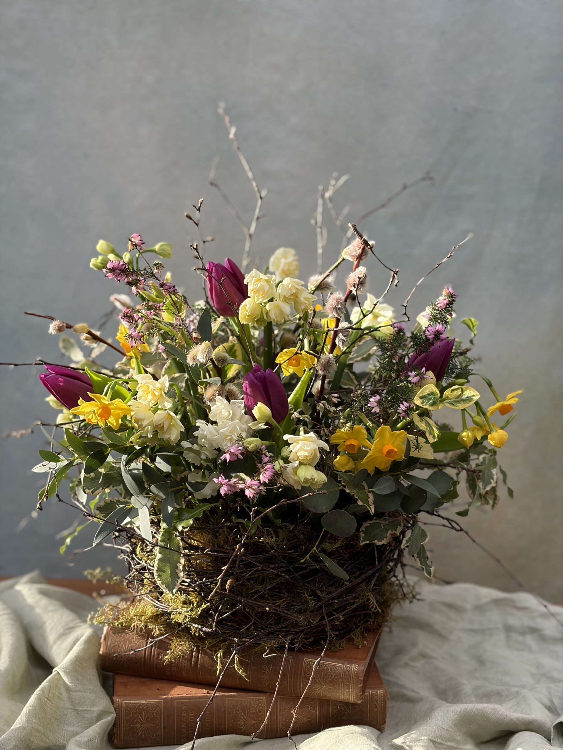Easter Nest table Arrangement
