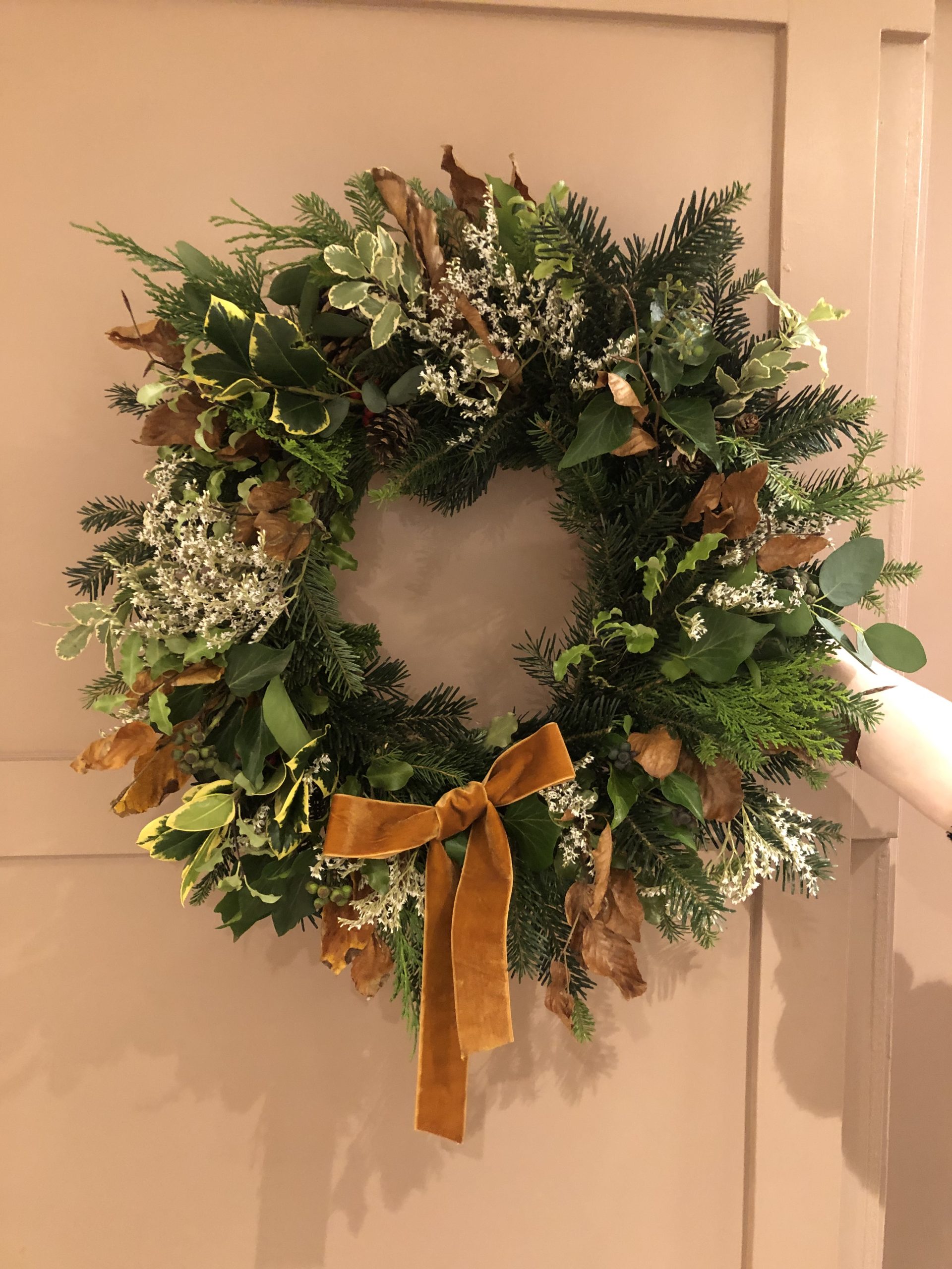 Wreath workshop Cattows Farm
